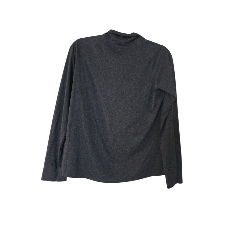 Under Armour Tech Women’s 1/2 Zip Sweatshirt Pullover Heather Carbon Gray Large